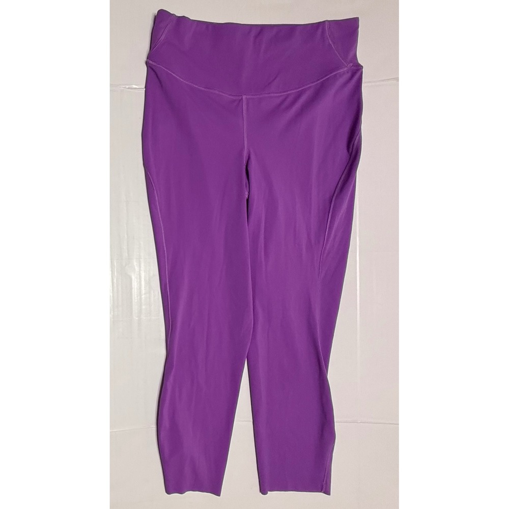 Lululemon Base Pace High-Rise Crop Charged Indigo Purple Running Leggings 8